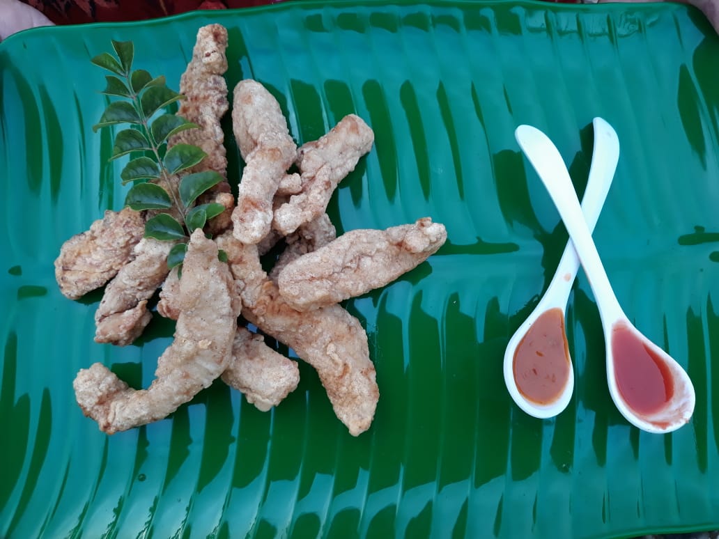 Crispy Chicken Strips by Sweta