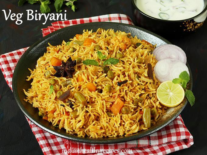 Vegetarian biryani By Sweta